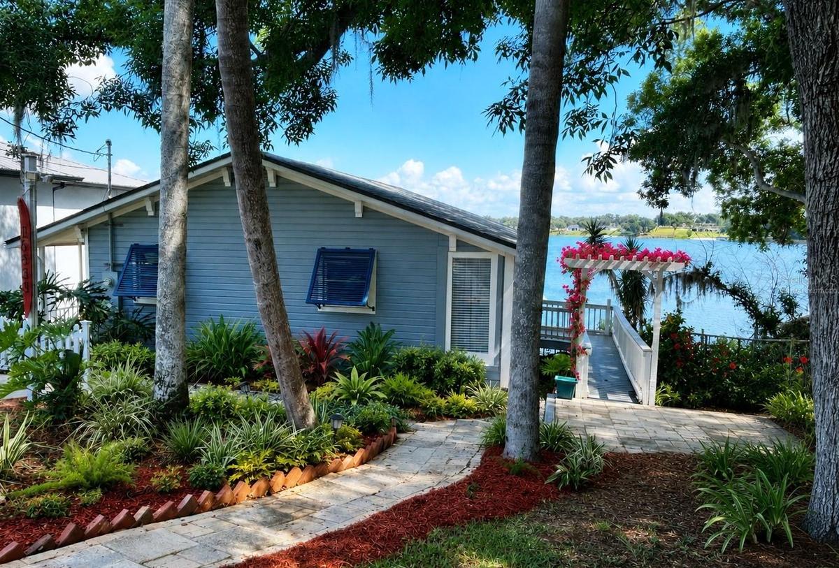 Some Landscaping is virtually staged
