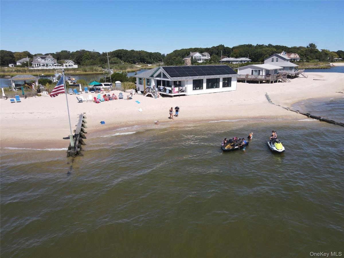 Water view with nearby beach