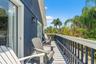 "B" Back unit - Private balcony looking S