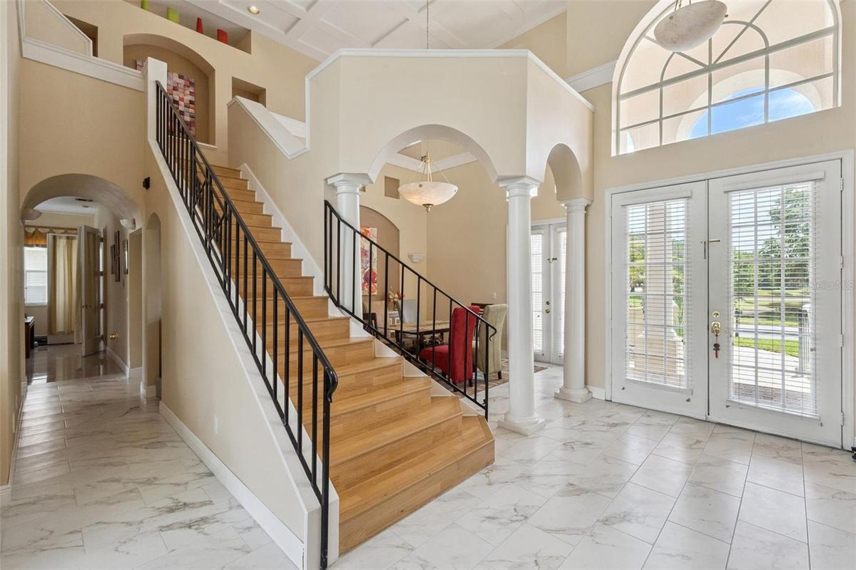 Foyer with Staircase