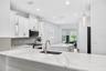 Kitchen with breakfast bar