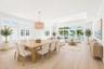 Virtually Staged Dining and Living Rooms
