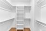 Walk-in closet, 1st bedroom upper level