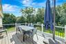 Balcony Off of Dining Overlooking Backyard