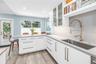 Beautiful Cabinetry, Counters, Fixtures and Thought created this beautiful entertaining kitchen. Style!!