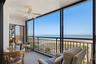 Enclosed patio with hurricane rated sliders