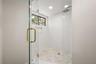 shower in primary en-suite bathroom