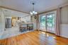 View dining room to kitchen