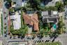 Arial view of the house