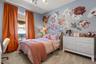 Bedroom three with a closet system