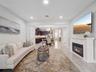 Living Room to Dining + Kitchen