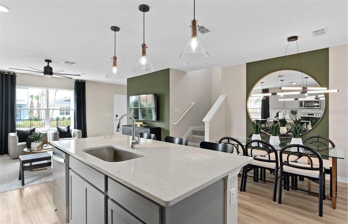 Model Home Design Only. Pictures and furnishings are for illustrative purposes only. Elevations, colors and options may vary. Furniture is for model h