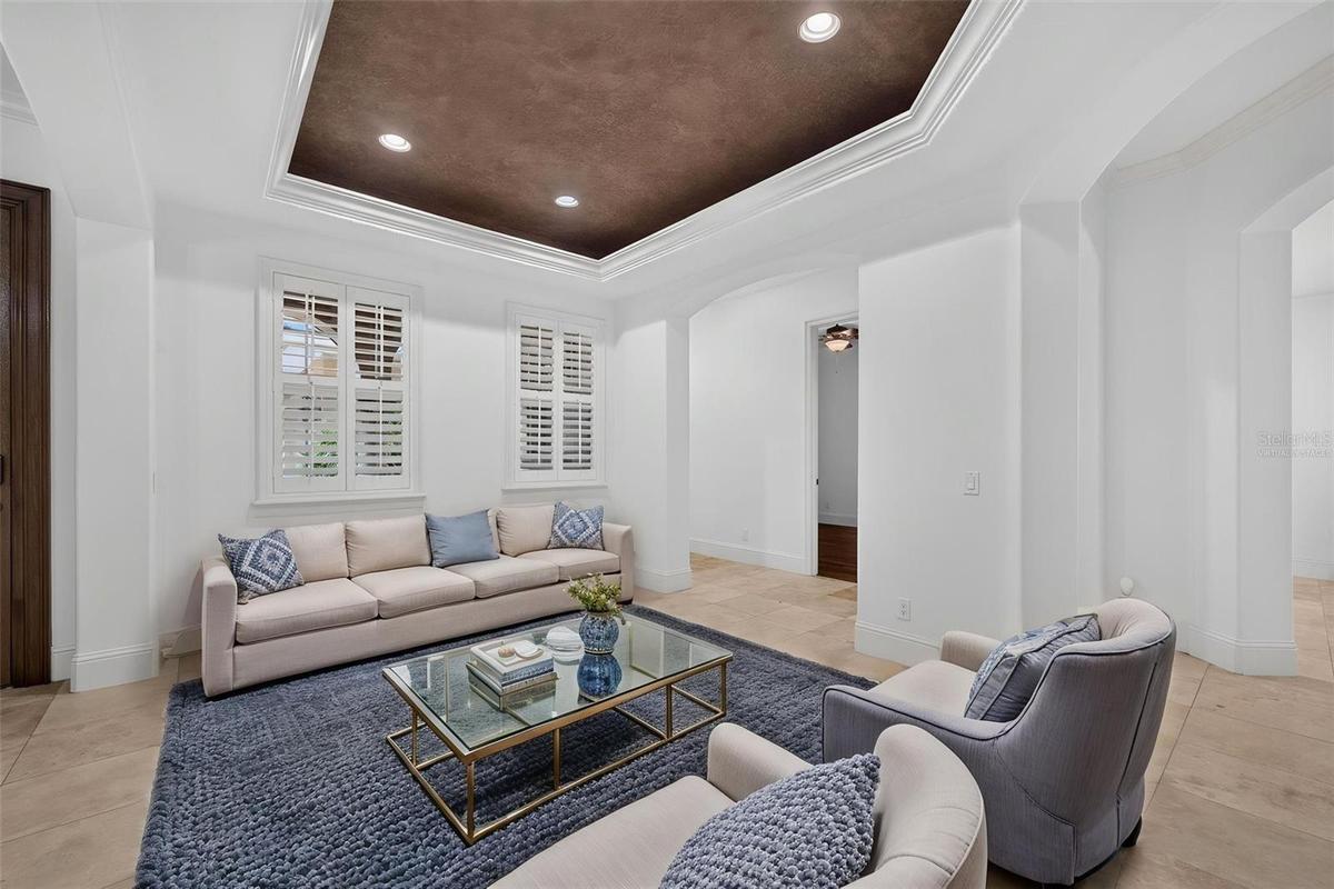 Virtually Staged Living Room