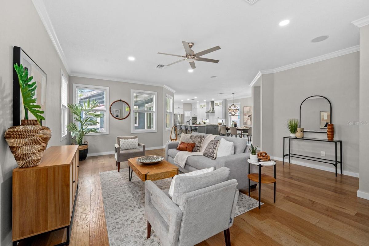 Llight filled spaces that immediately feel like home.