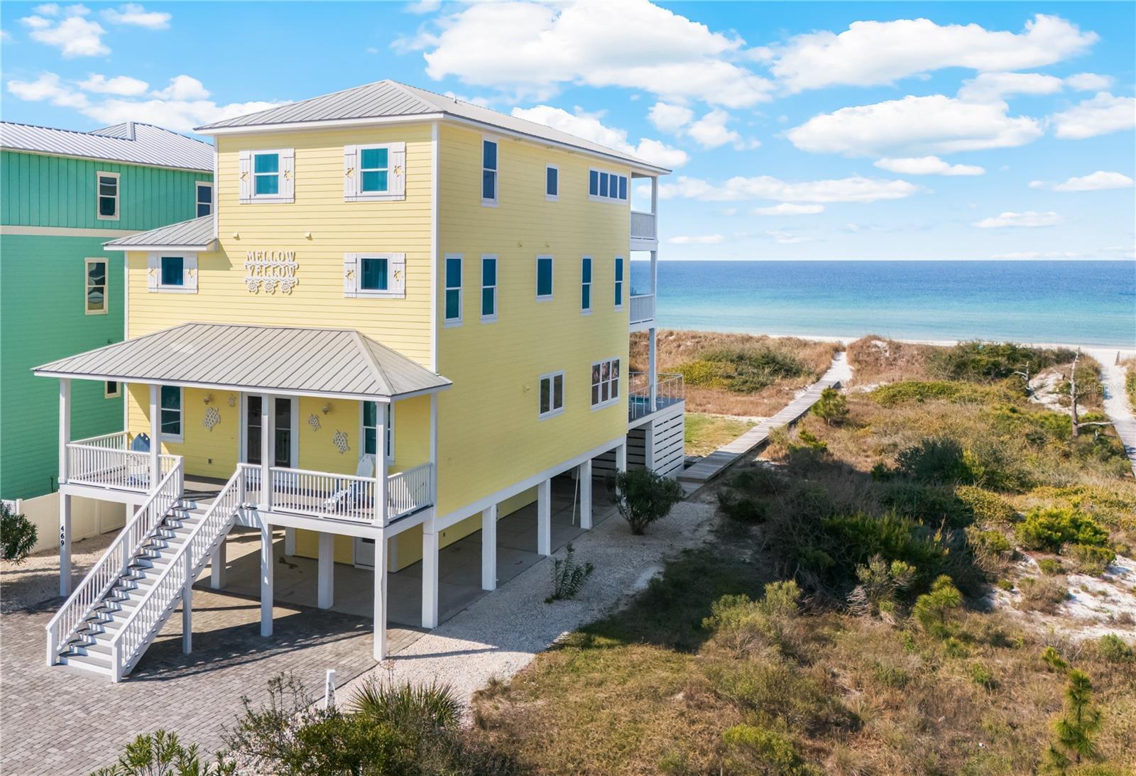 "Mellow Yellow" Beach House