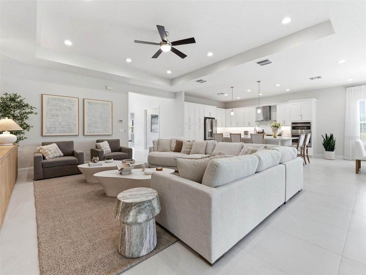 Beautifully Crafted Open Space Concept  Makes Entertaining a Delight
