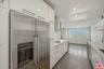 Kitchen facing dining area
