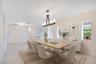 Virtually Staged Dining Room