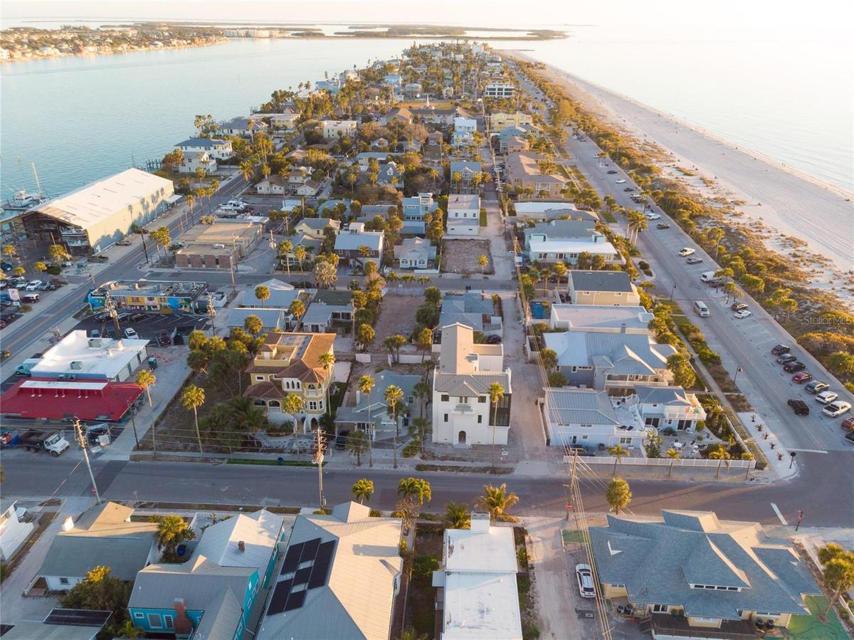Aerial View Showing Property's Proximity to water.