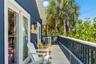"A" "Observation Deck"/Front Balcony overlooking Gulf Drive to N