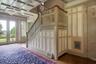 Staircase to back