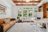 chef's eat-in kitchen with its own wood-burning fireplace