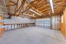 Detached 20x20 workshop w/ garage door opener.
