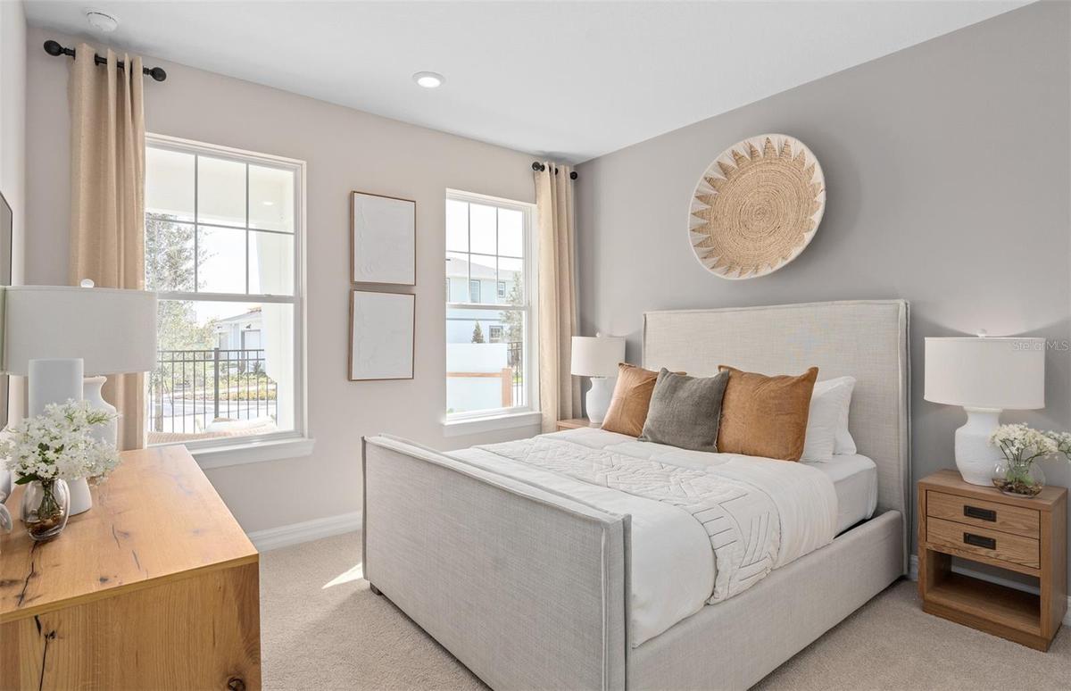 Model Home Design Only. Pictures and furnishings are for illustrative purposes only. Elevations, colors and options may vary. Furniture is for model h