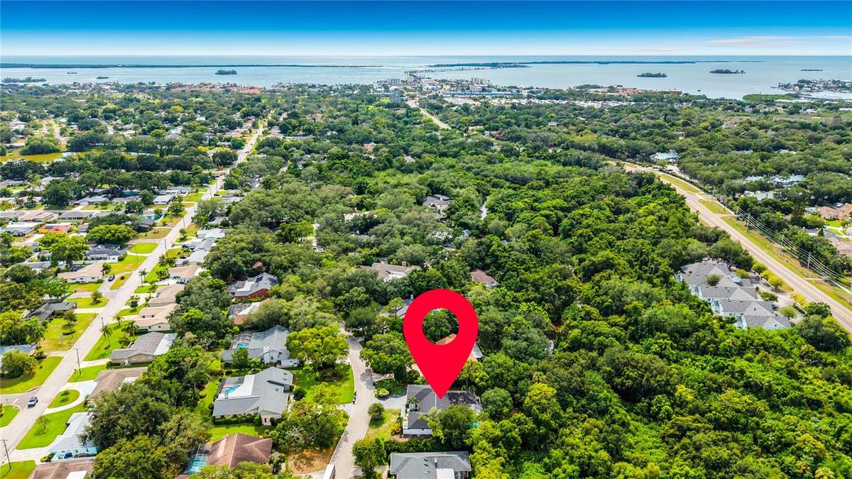 View of honeymoon island