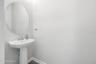 Guest 1/2 bath off kitchen