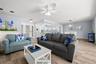 Living room is open concept