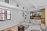 Kitchen opens to the adjoining family room