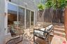 Private enclosed patio with st