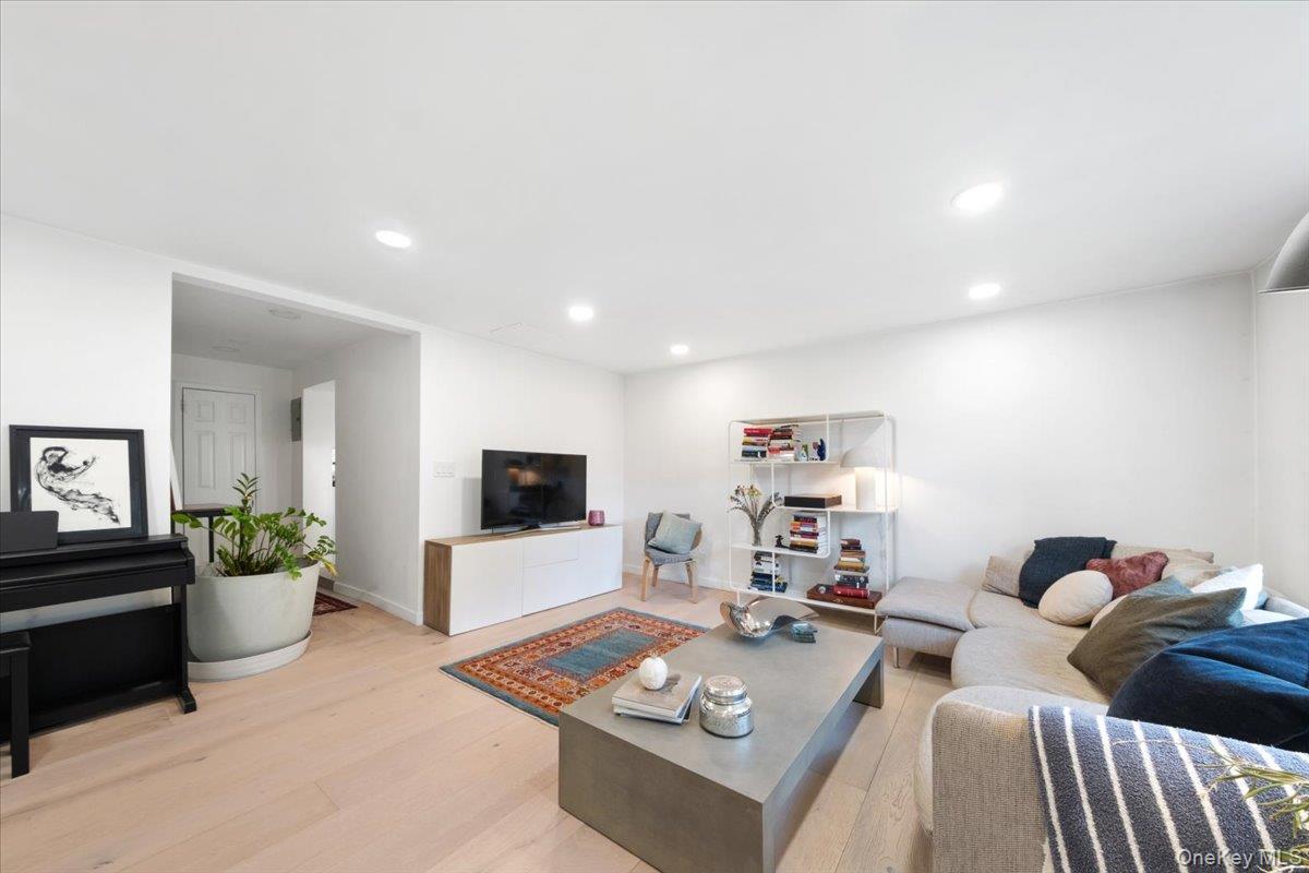 Living Room with view of entrance foyer