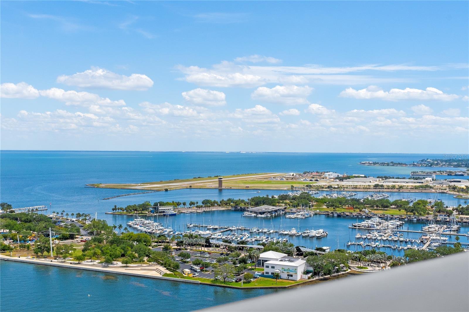 view from the balcony