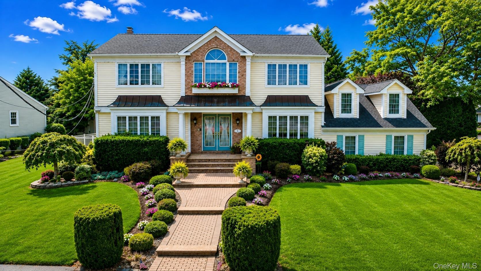 True Classic Center Hall Colonial in Prestigious Harbour Green Estates