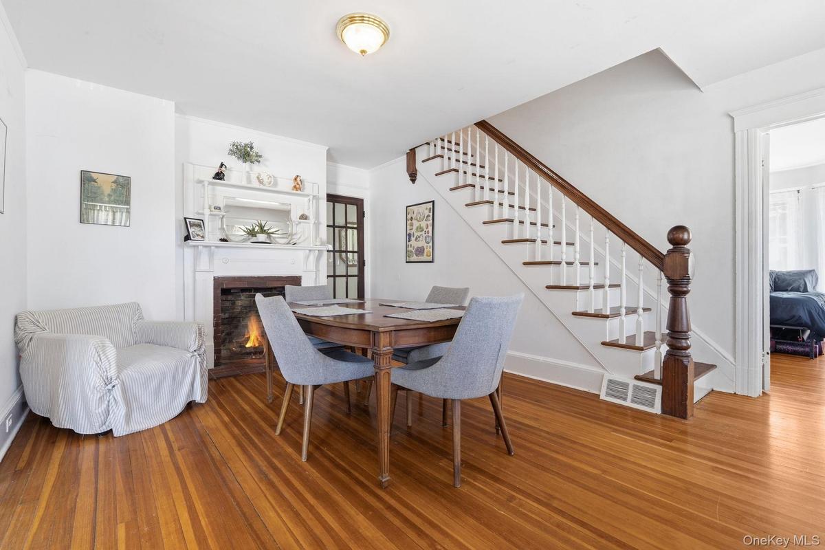 Classic architectural details create an elegant setting for everyday living.