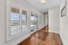 Balcony doors from primry bedroom suite