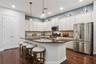 Open Concept Kitchen with Gas Range