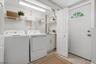 Laundry and Door to Backyard