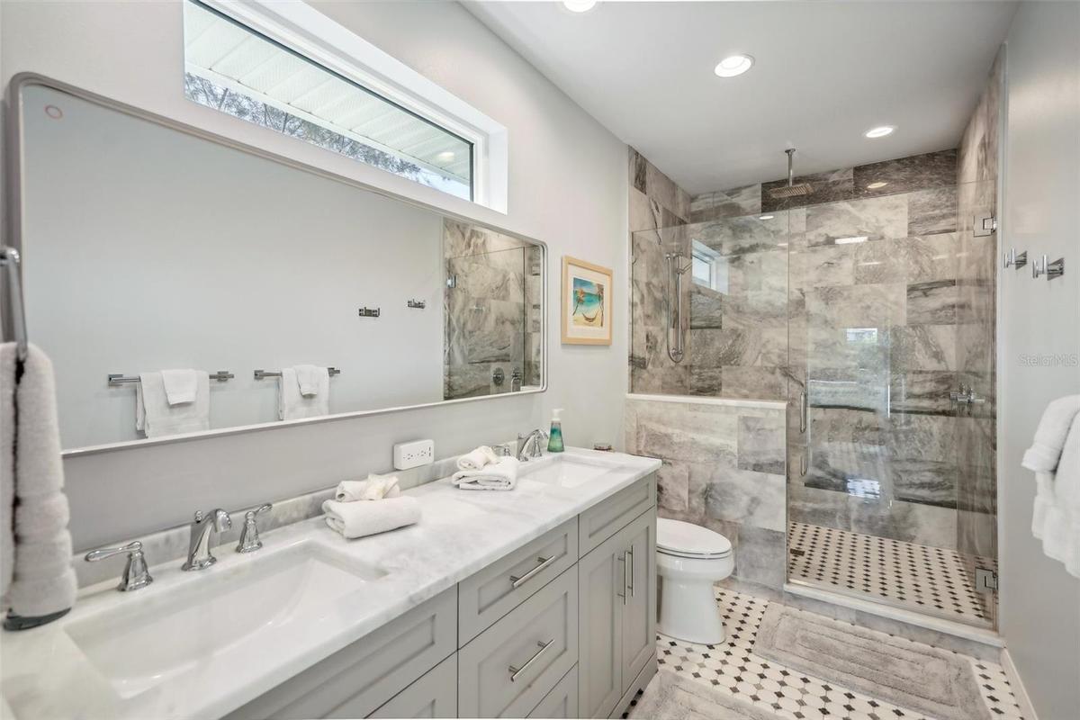 Primary bathroom/shower