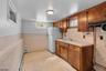 kitchen in basement