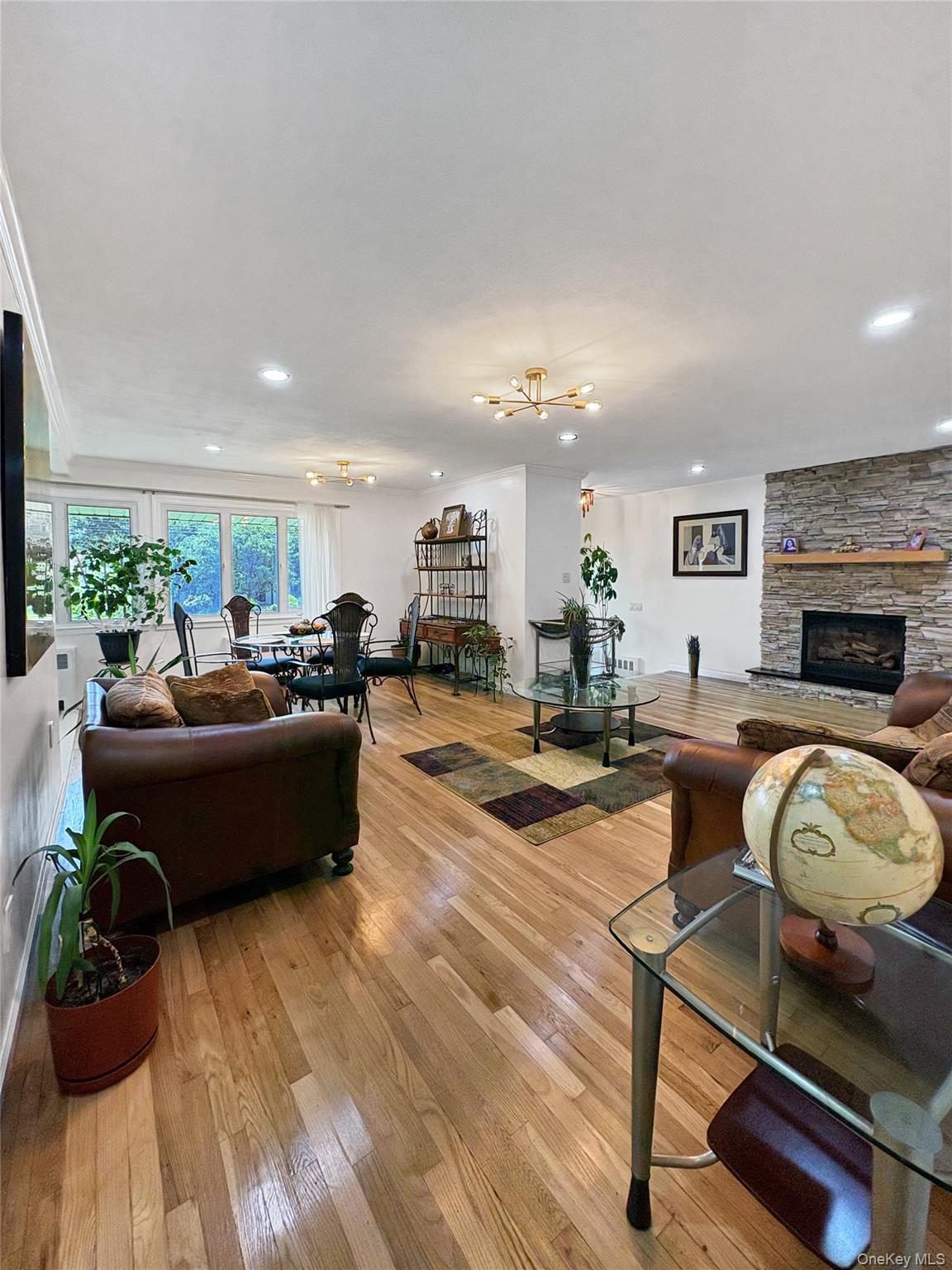 Expansive living spacing throughout