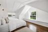 Guest cottage bedroom with ensuite bathroom