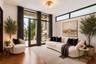 Virtually staged-Bedroom/Entertainment Room/Office - First Floor