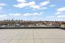 View of patio featuring a view of skyline