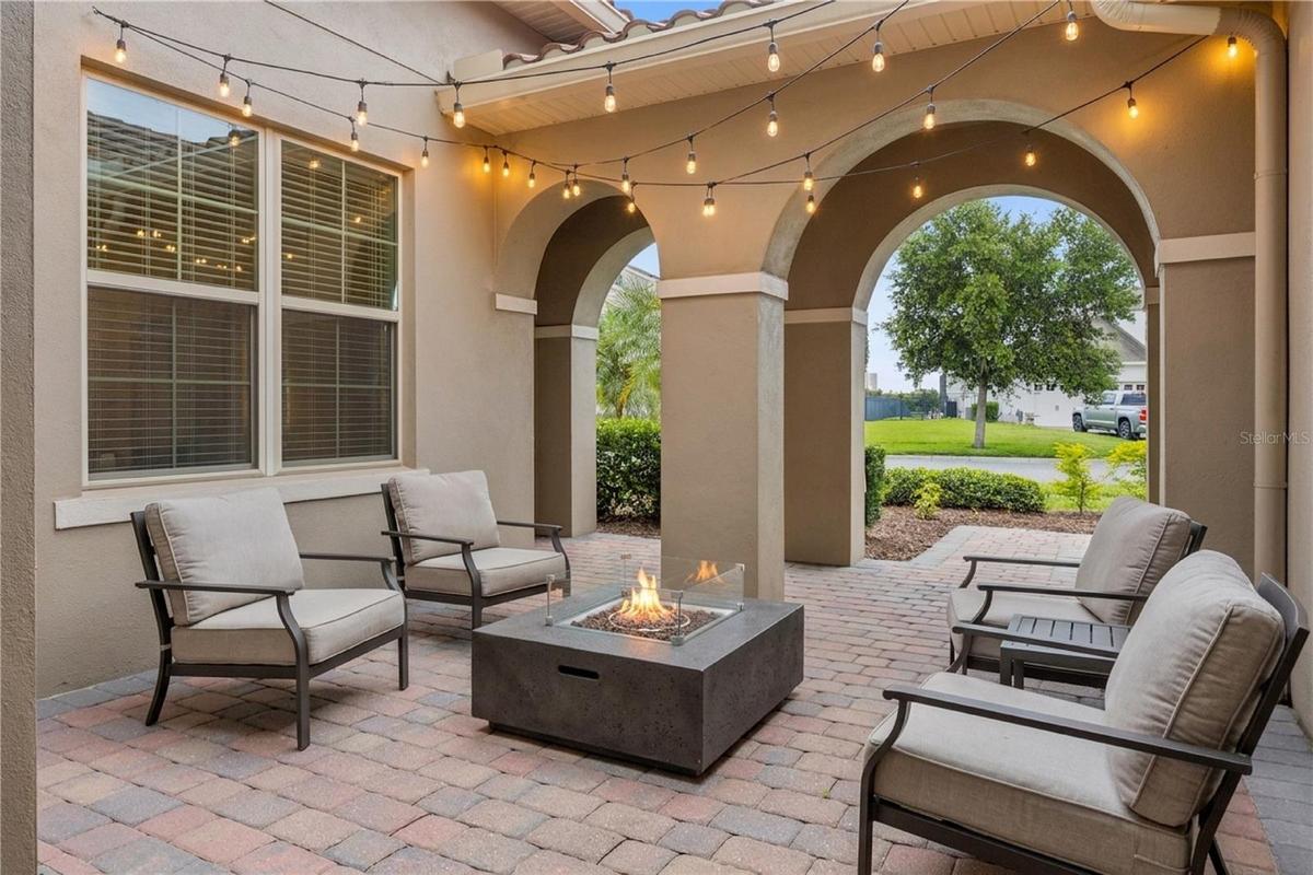Courtyard is a Special Feature of this Home