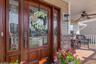 Elegant Mahogony front door