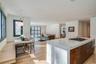 Kitchen Open to Den