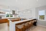 Chef's kitchen with breakfast bar